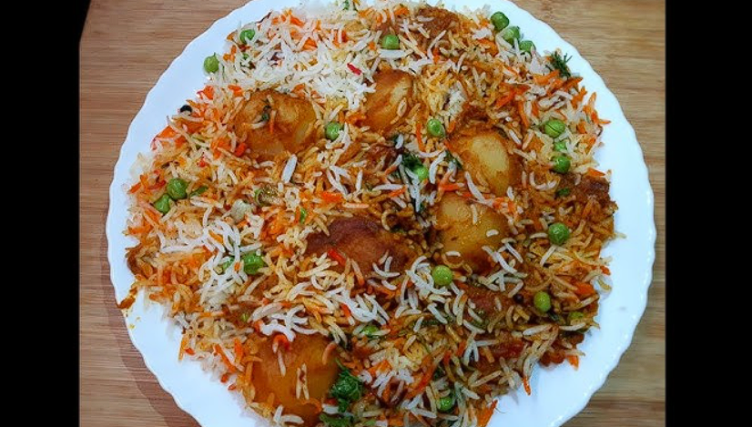 नॉन वेज बिरयानी पिज़्ज़ा रेसिपी