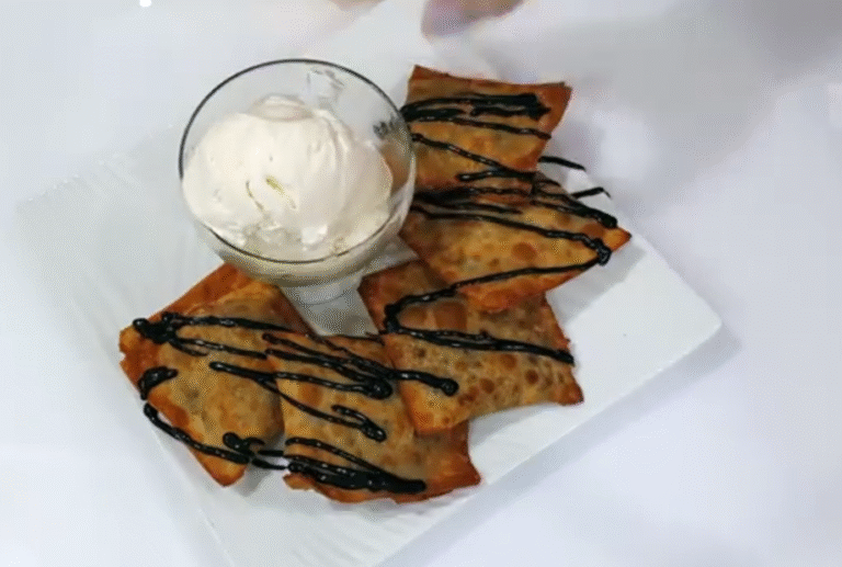 चॉकलेट समोसा रेसिपी