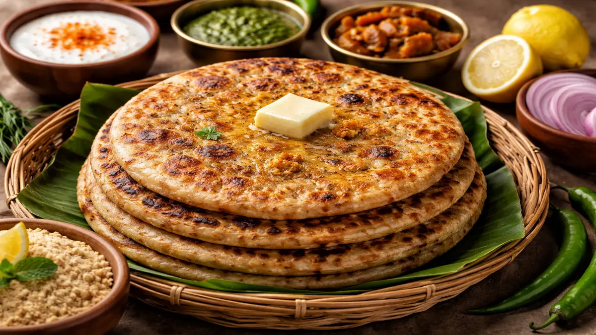 सत्तू पराठा रेसिपी